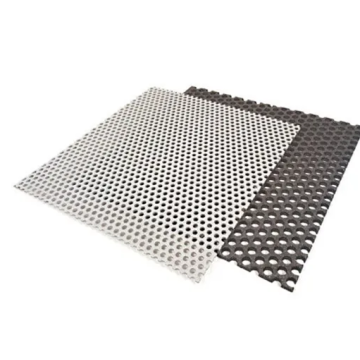 Suppliers of decorative mild steel metal perforated mesh sheet with small holes